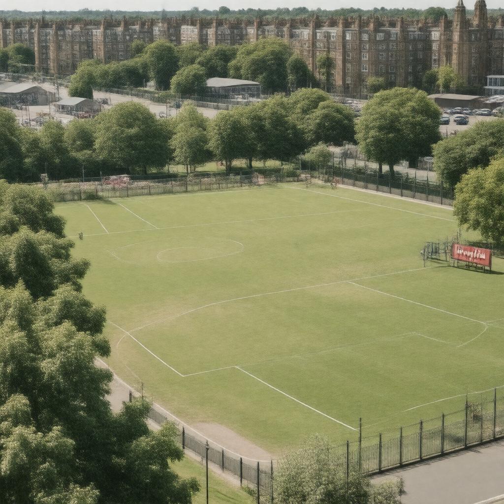 AI-created image of Market Road Gardens