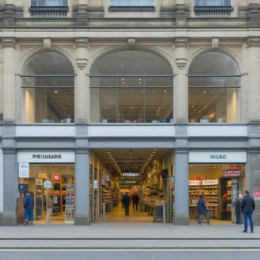 AI-created image of Marketgate Shopping Centre