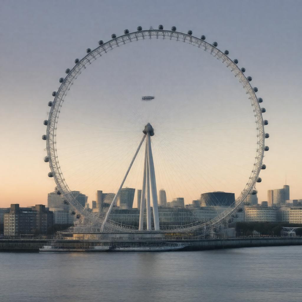 AI-created image of Marks Barfield Architects