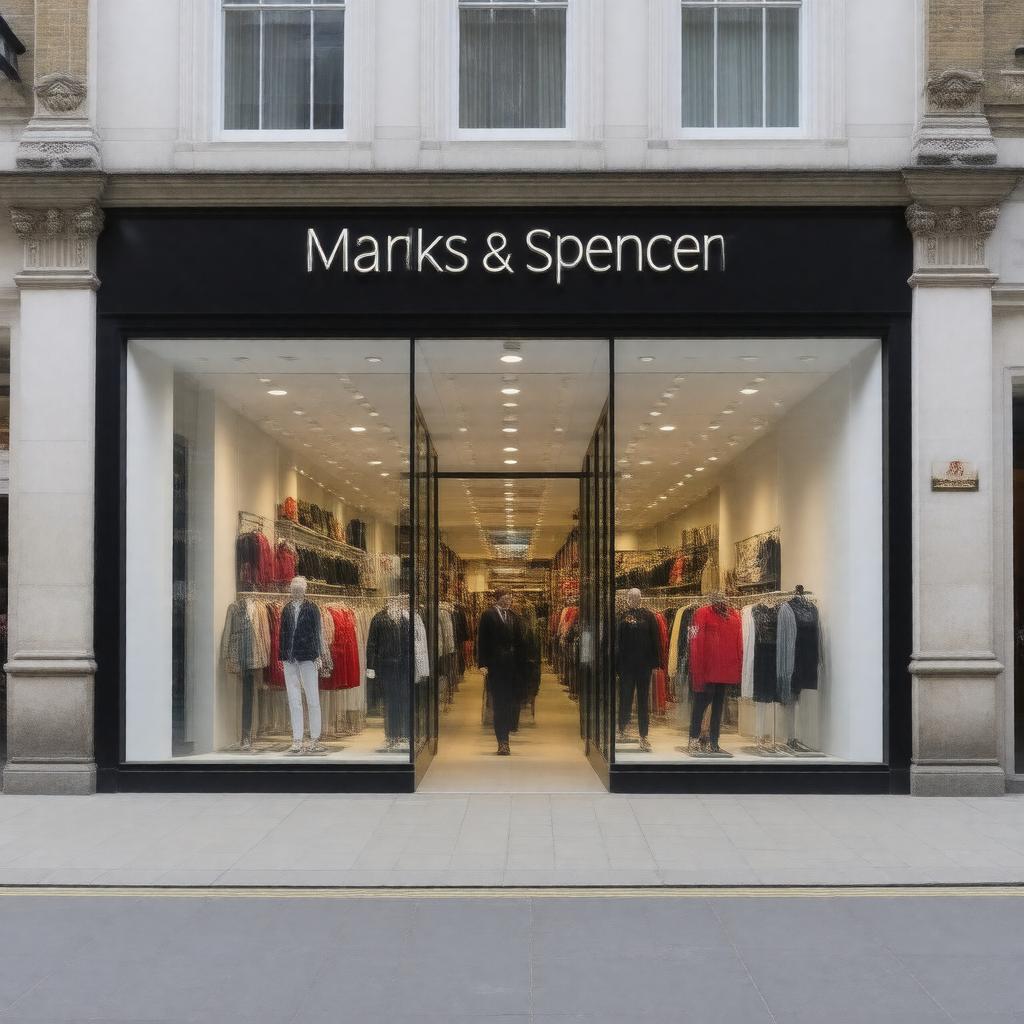 AI-created image of Marks & Spencer