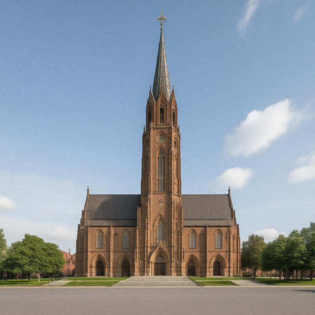 Click to view larger image AI-created image of Marktkirche