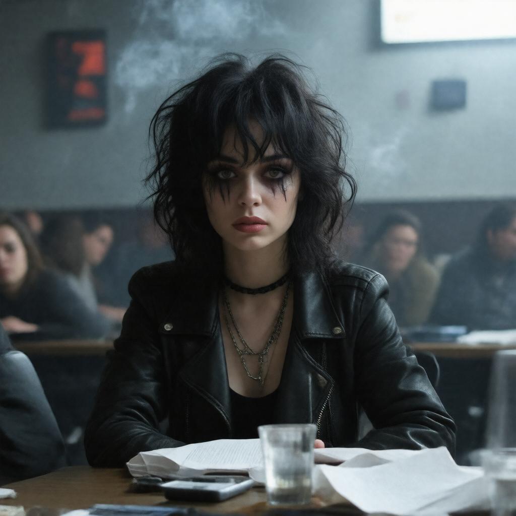 AI-created image of Marla Singer