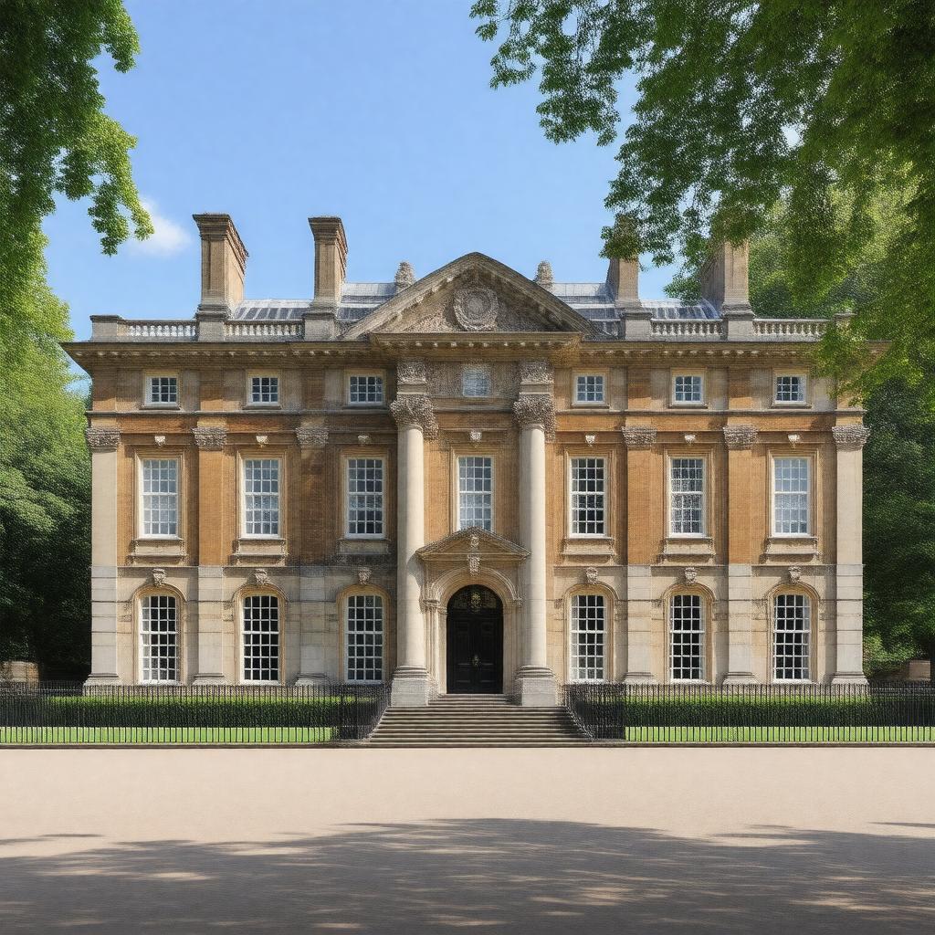 AI-created image of Marlborough House