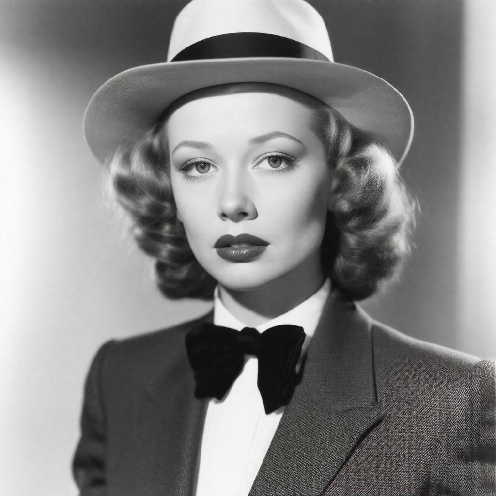 AI-created image of Marlene Dietrich