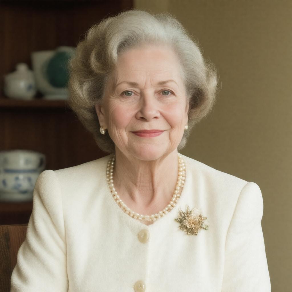 AI-created image of Marna Gell-Mann