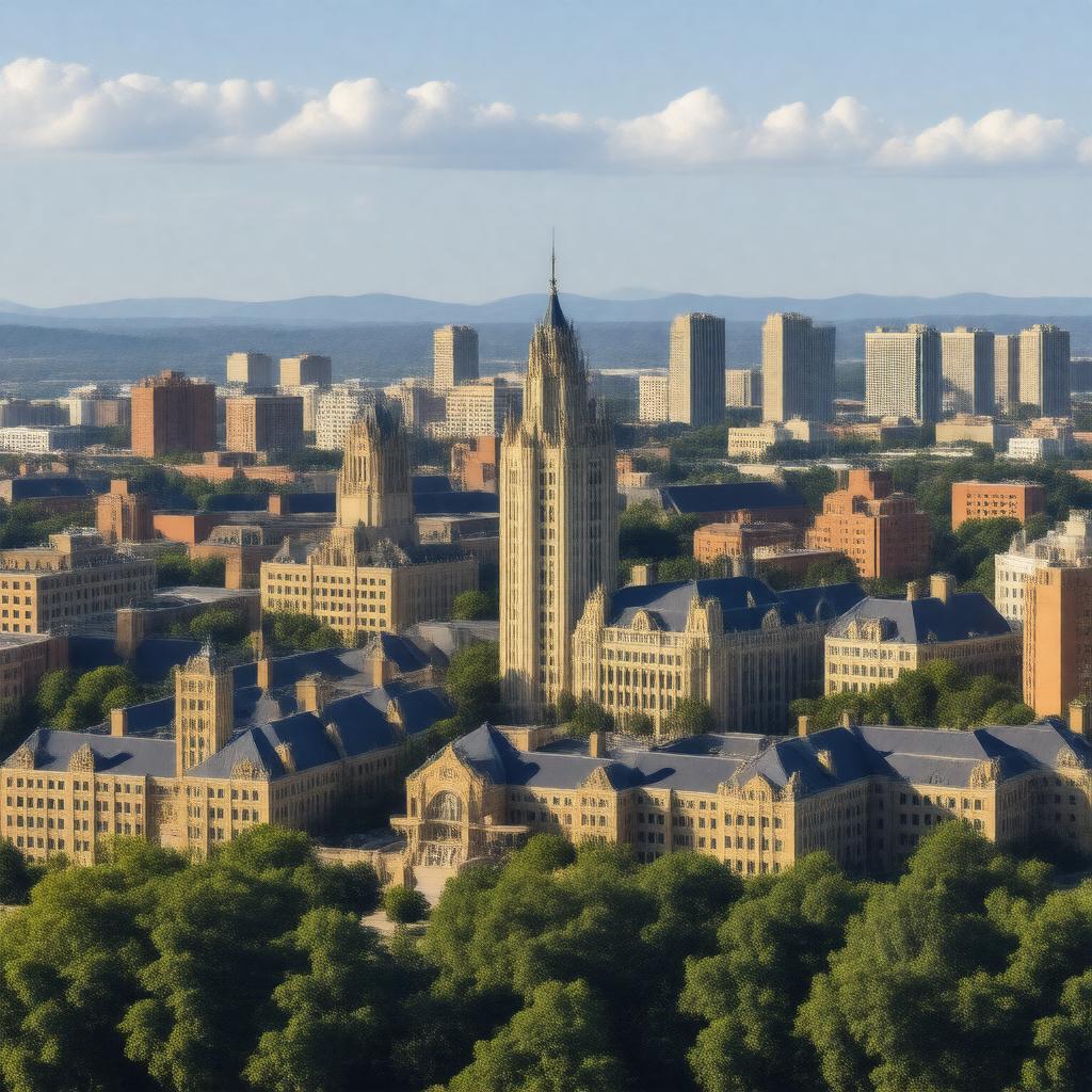 AI-created image of Marquette University