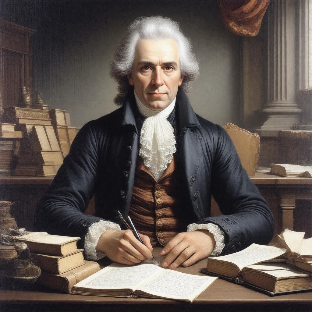 AI-created image of Marquis de Laplace