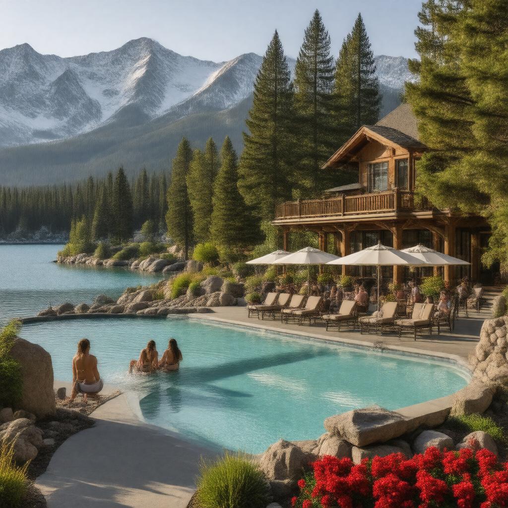 AI-created image of Marriott Grand Residence Club, Lake Tahoe