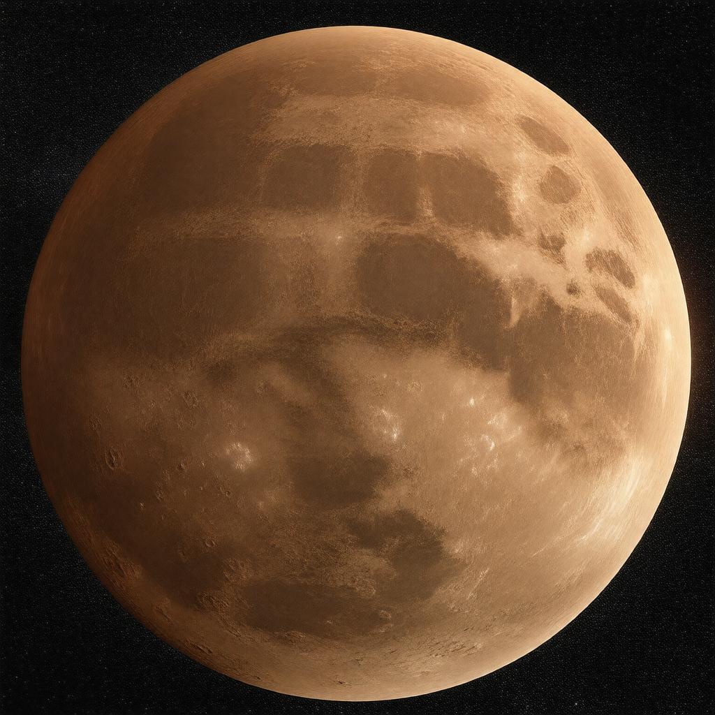 AI-created image of Mars