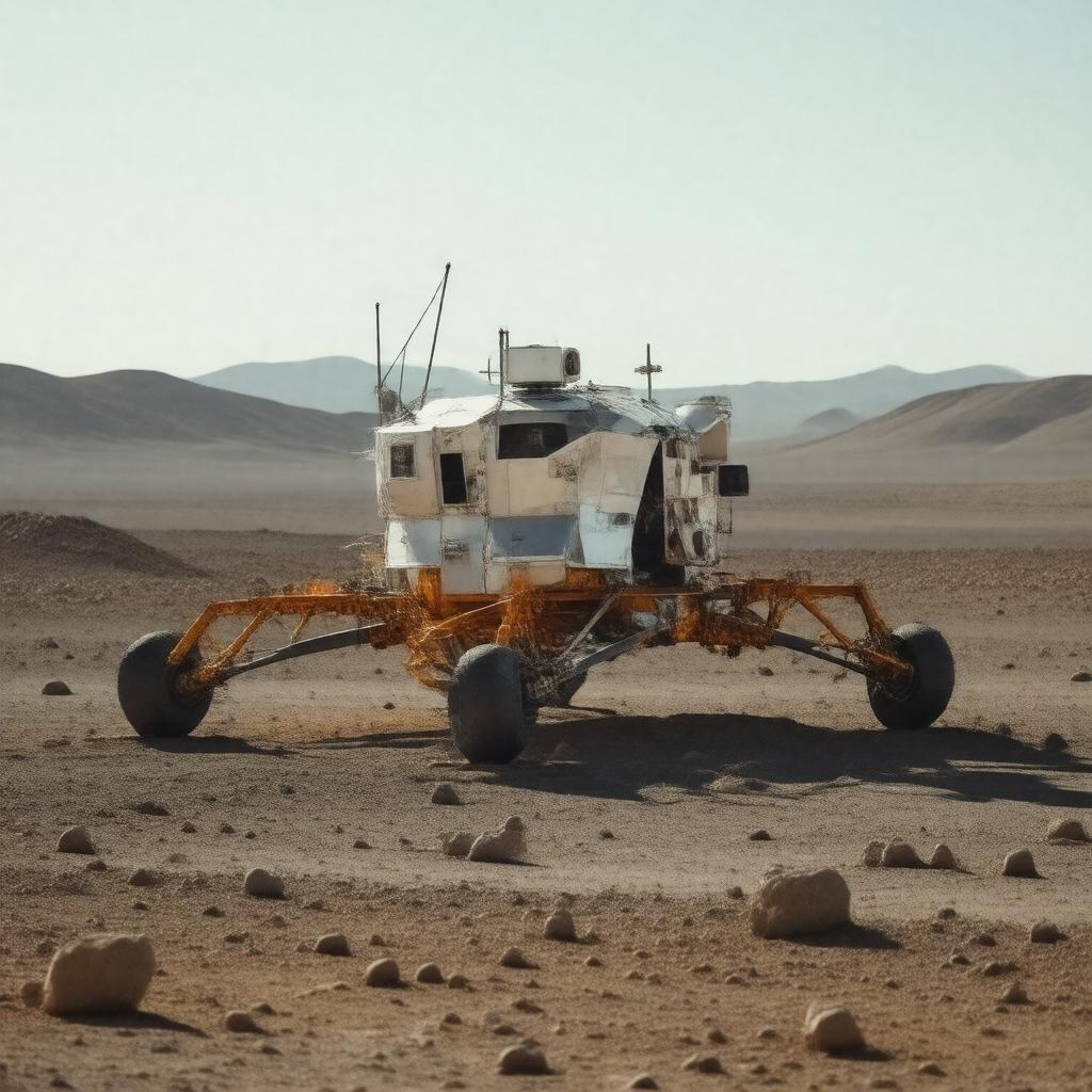 AI-created image of Mars Polar Lander