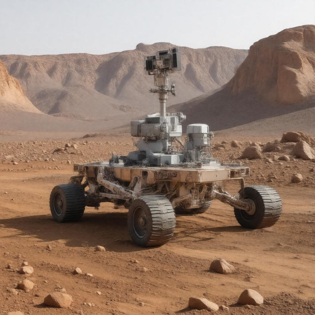 AI-created image of Mars Science Laboratory