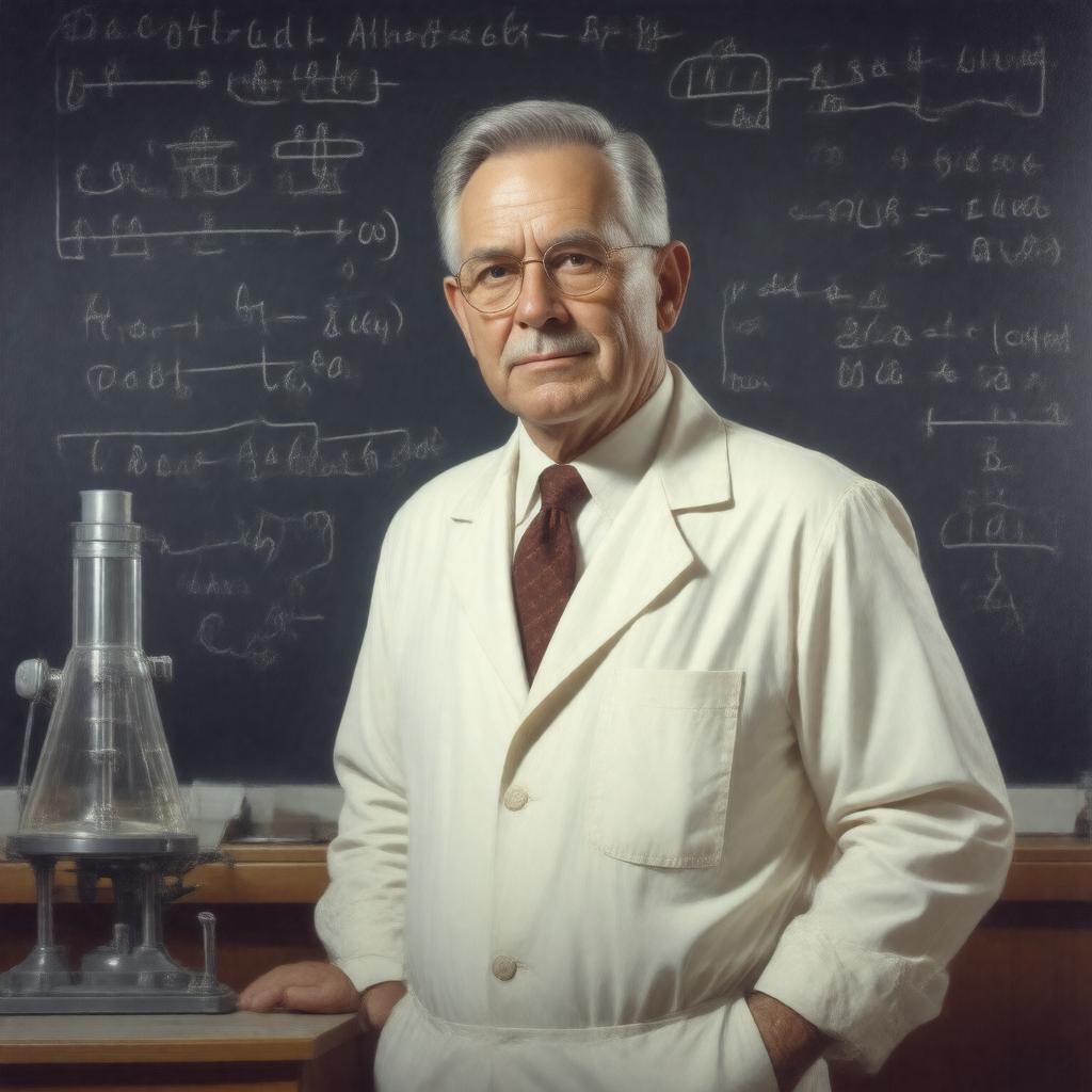 AI-created image of Marshall G. Holloway