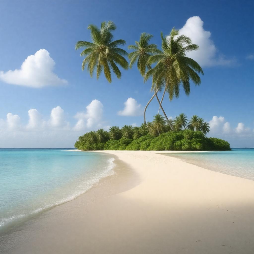 AI-created image of Marshall Islands