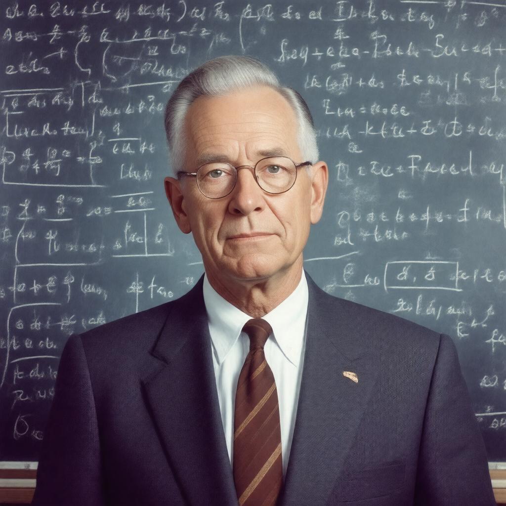 AI-created image of Marshall Rosenbluth