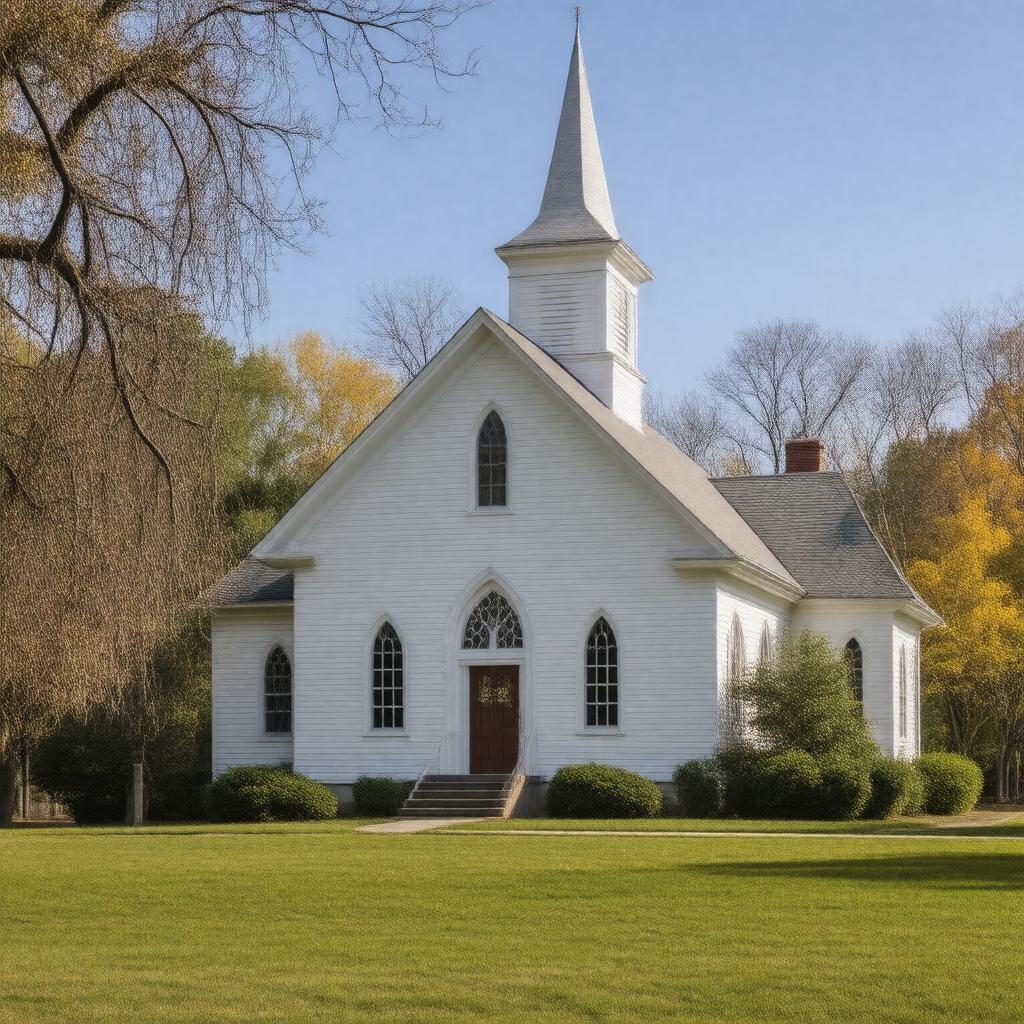 AI-created image of Marstons Mills Community Church
