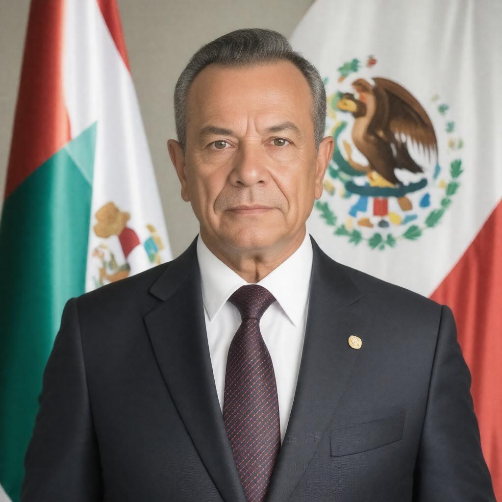 AI-created image of Martí Batres