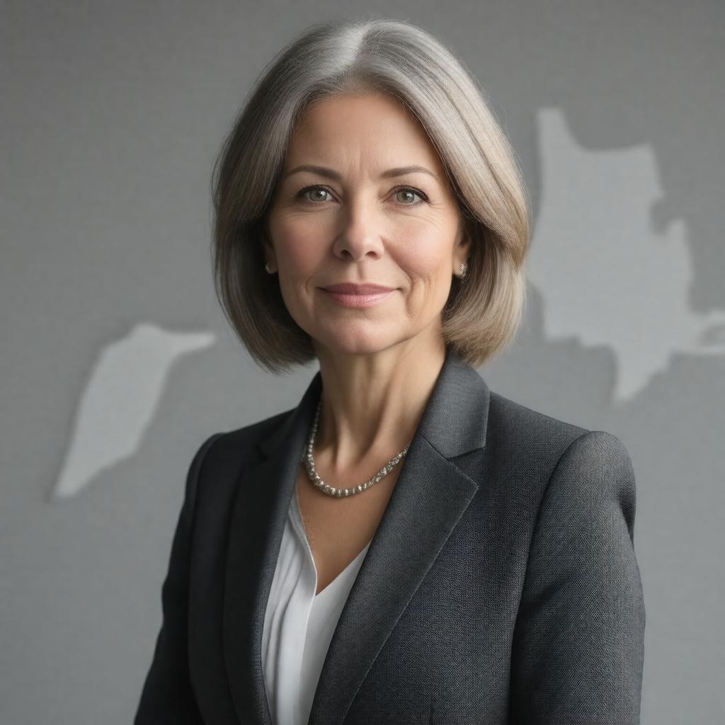 Click to view larger image AI-created image of Martha Coakley