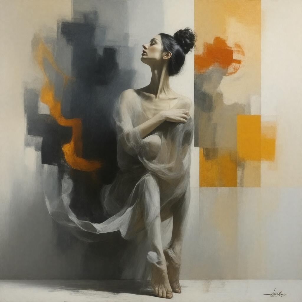 AI-created image of Martha Graham