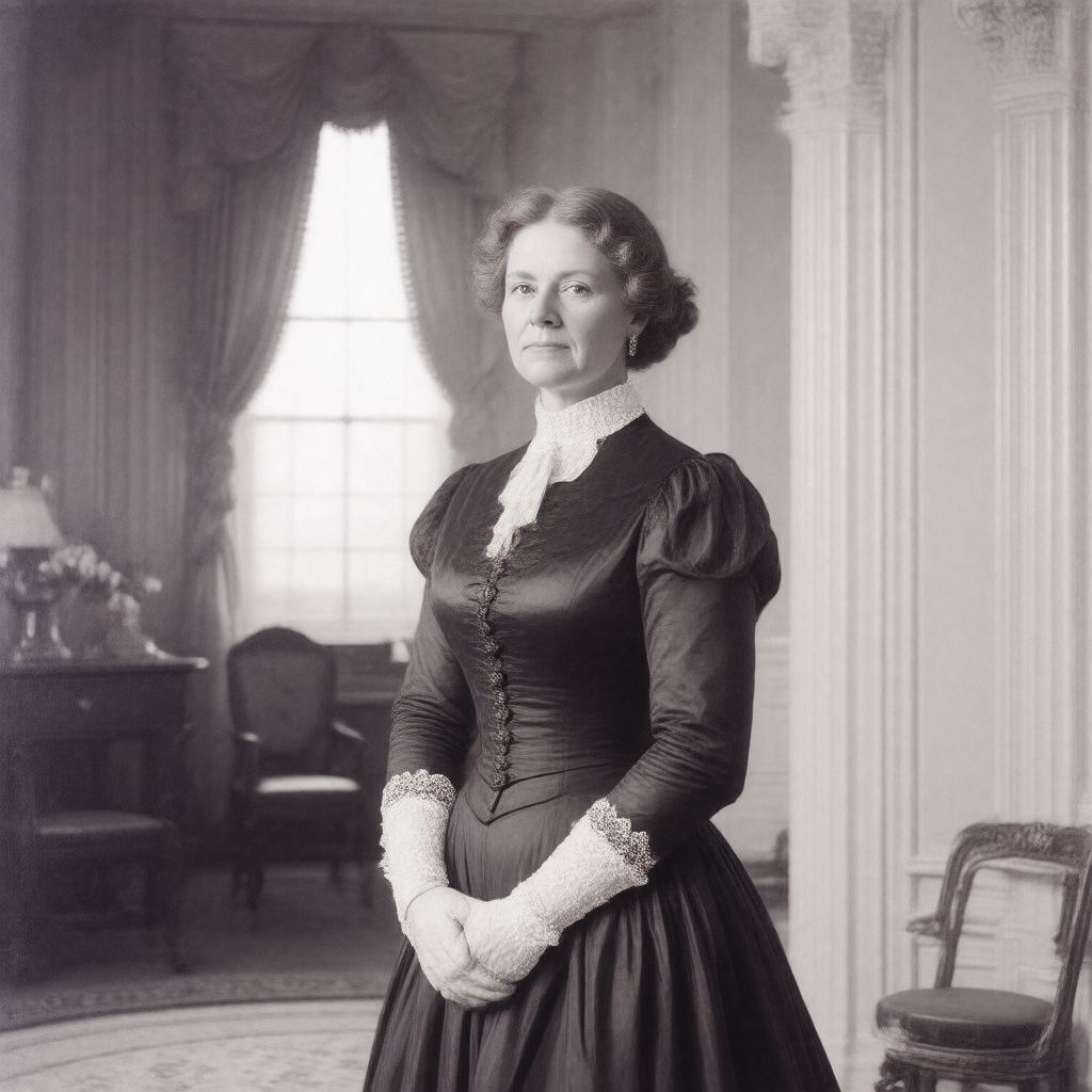 Click to view larger image AI-created image of Martha Johnson Patterson