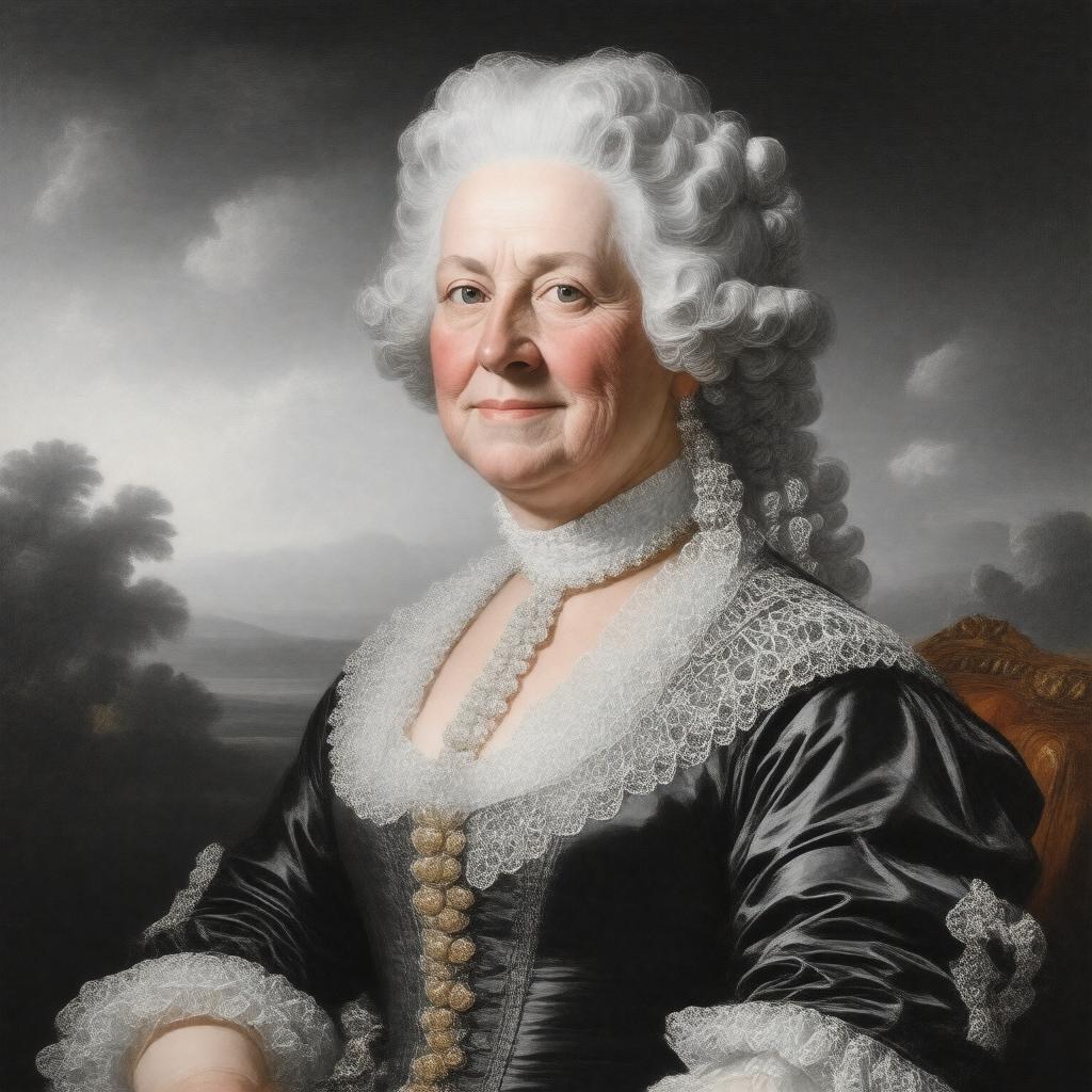 AI-created image of Martha Washington