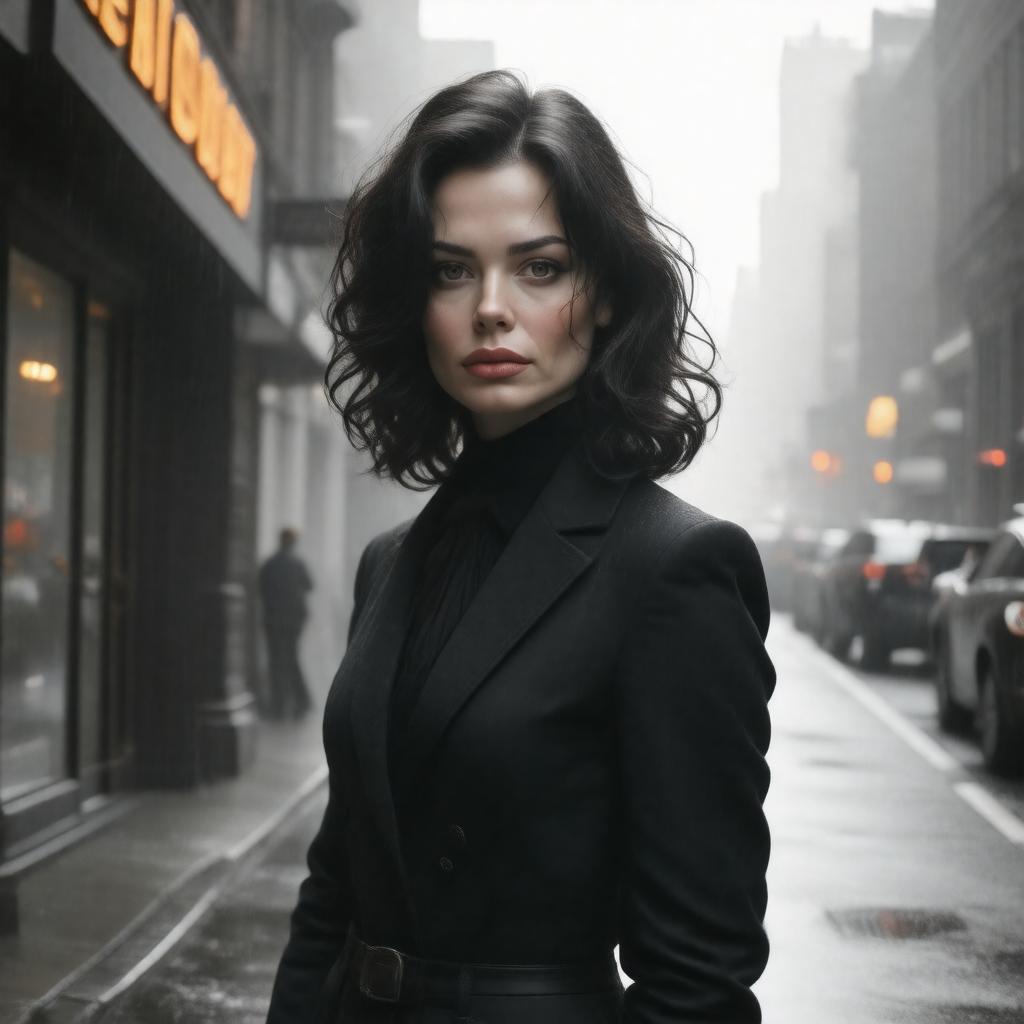 AI-created image of Martha Wayne