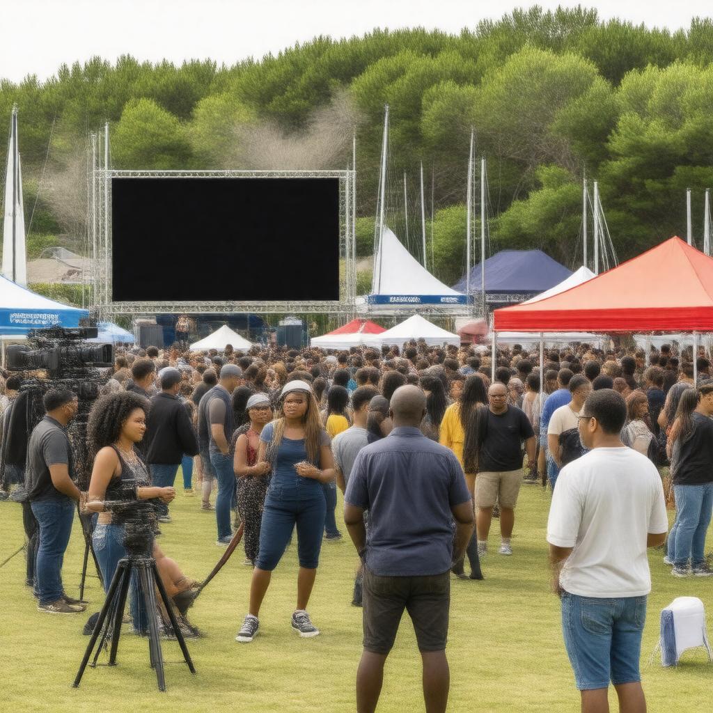 AI-created image of Martha's Vineyard African American Film Festival