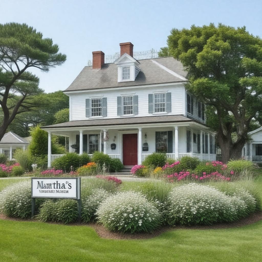 AI-created image of Martha's Vineyard Museum