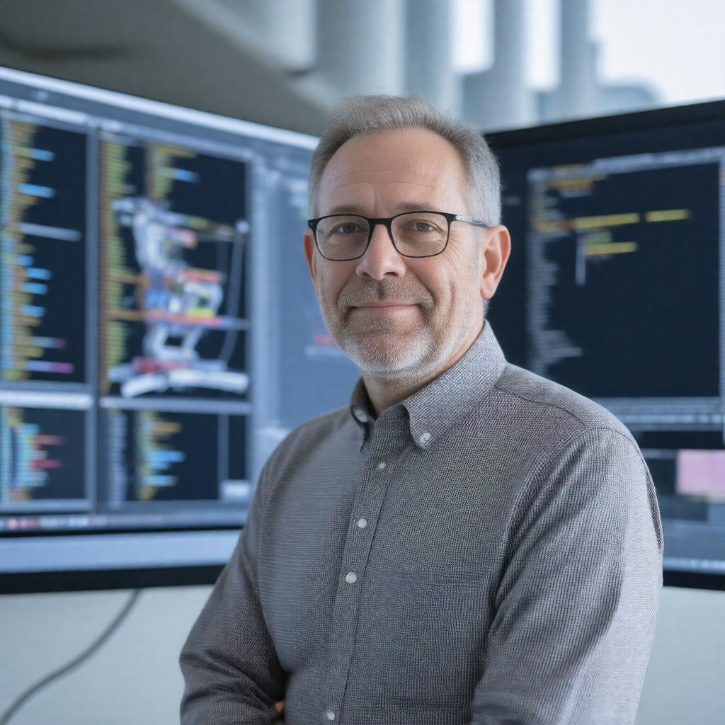 Click to view larger image AI-created image of Martial Hebert