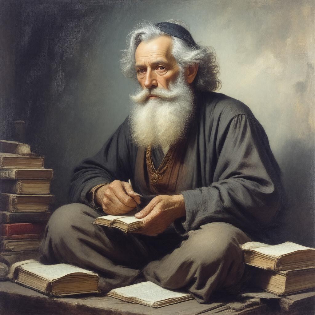 AI-created image of Martin Buber