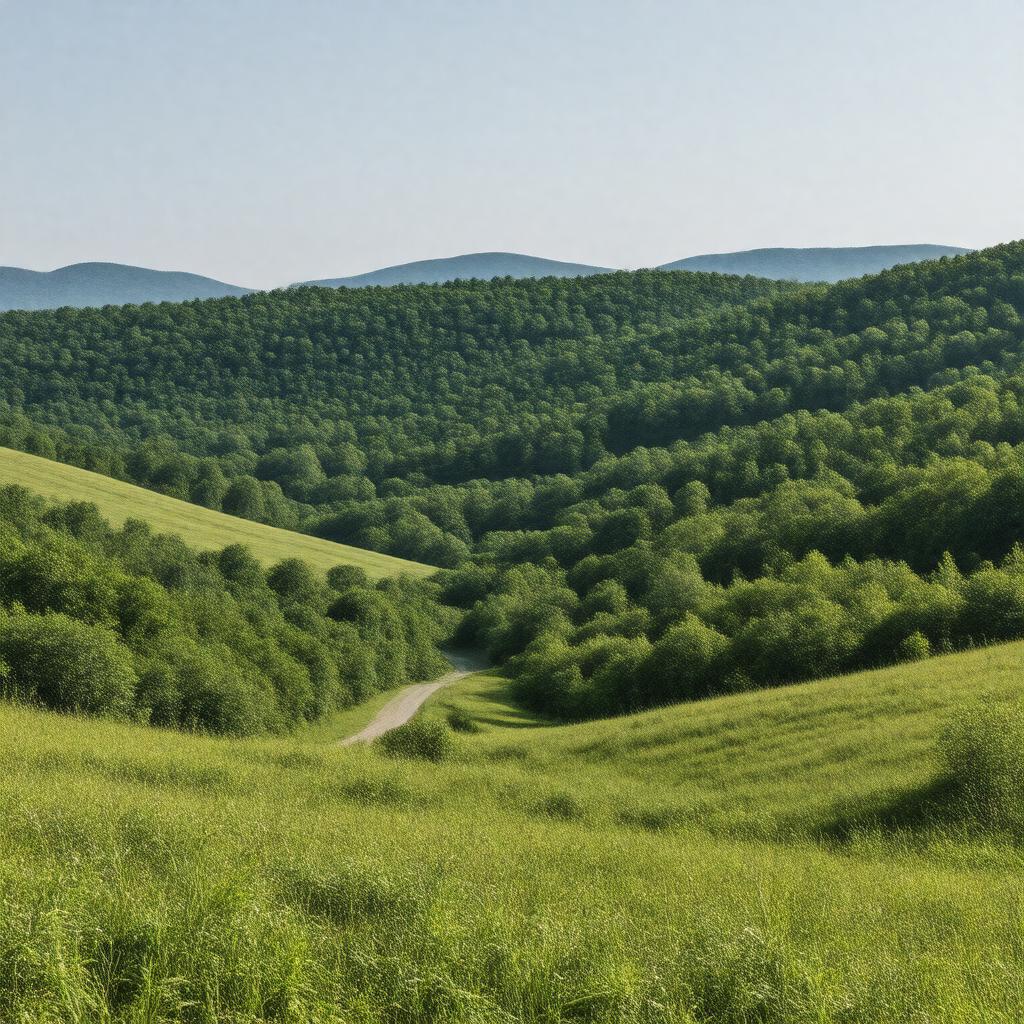 AI-created image of Martin County, Kentucky