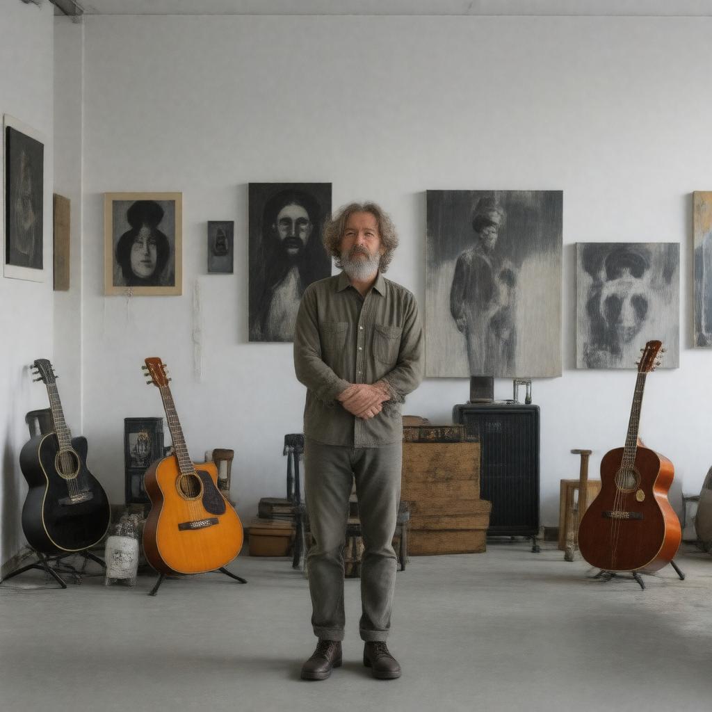 AI-created image of Martin Creed