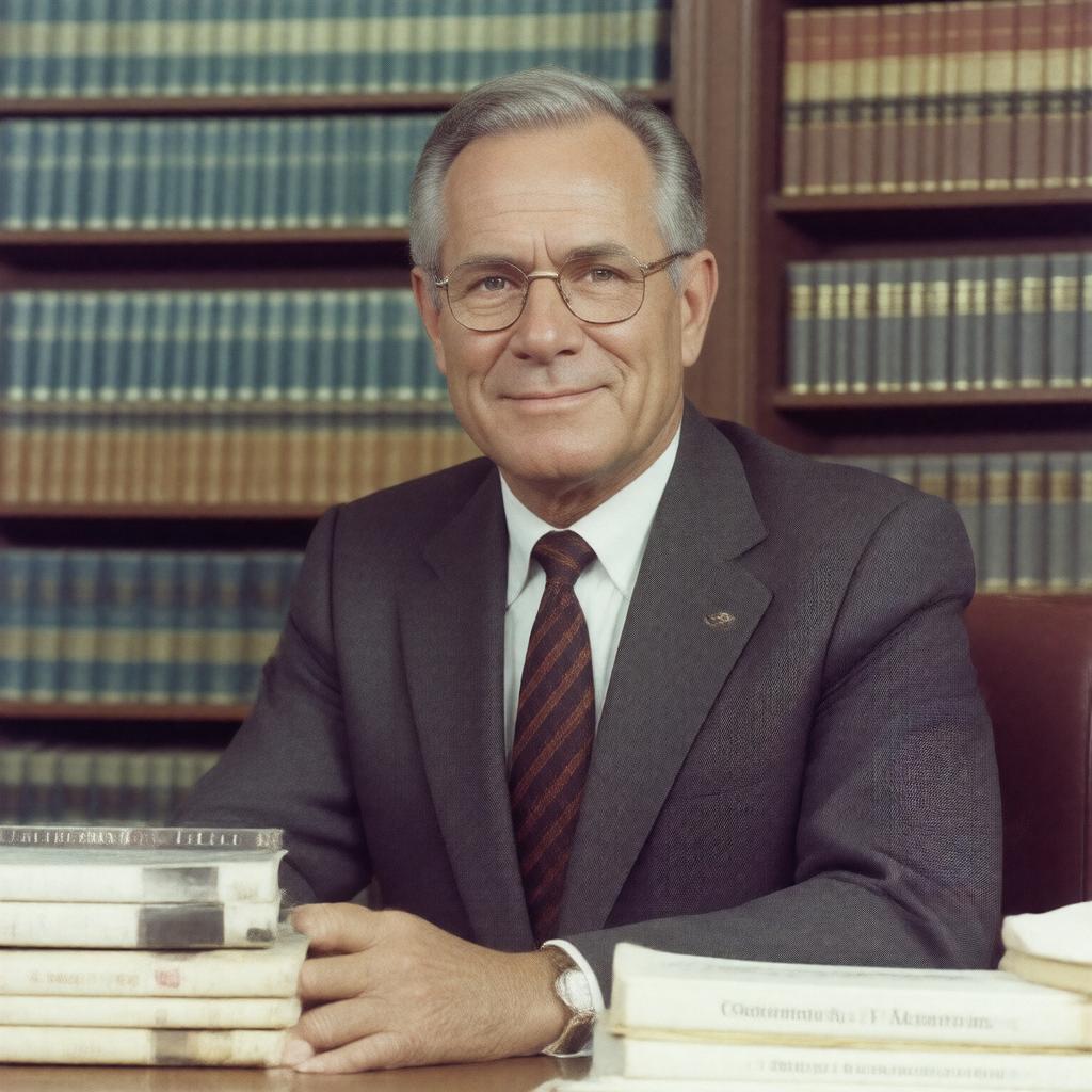 AI-created image of Martin D. Ginsburg