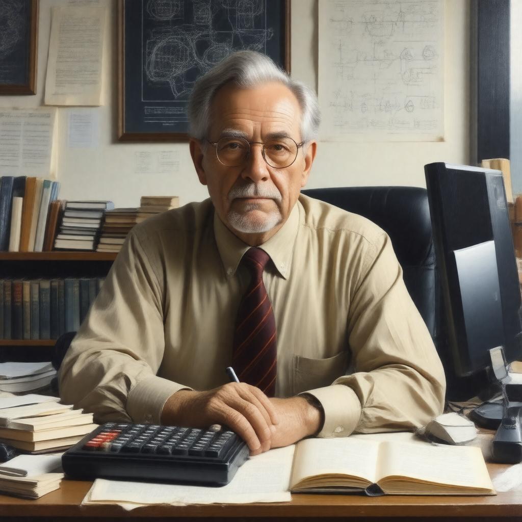 AI-created image of Martin Davis