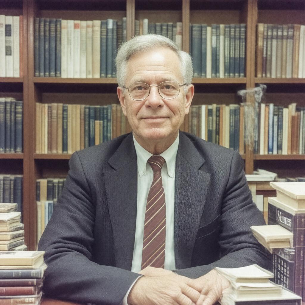 AI-created image of Martin Duberman