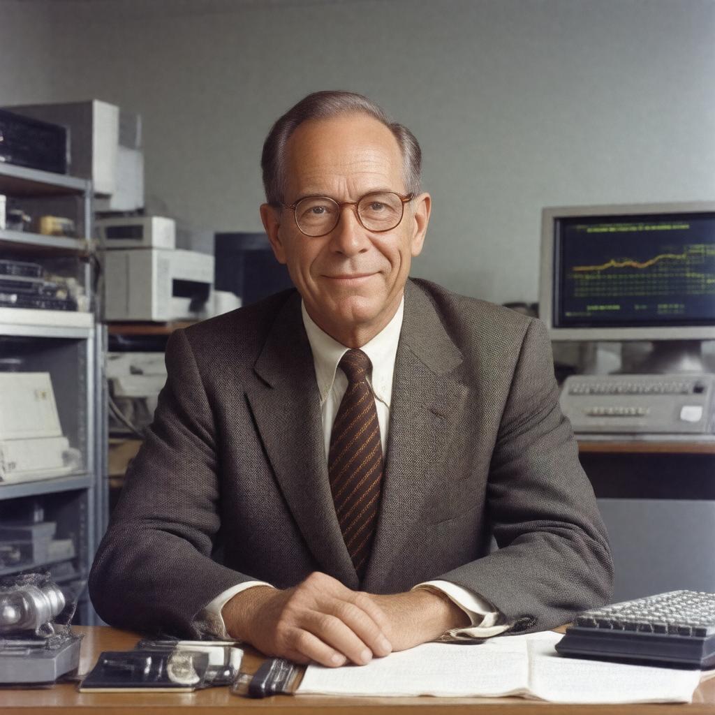 AI-created image of Martin Hellman