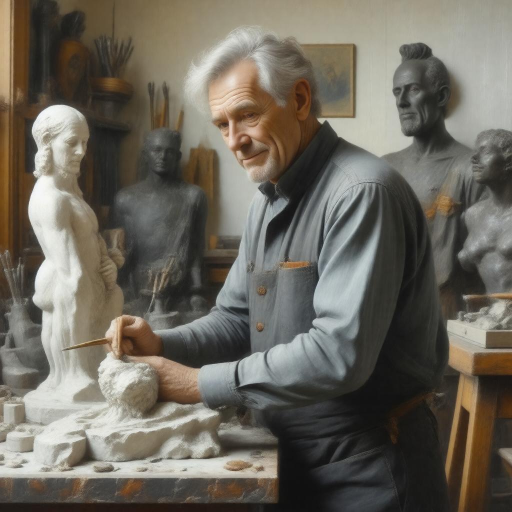 AI-created image of Martin Jennings