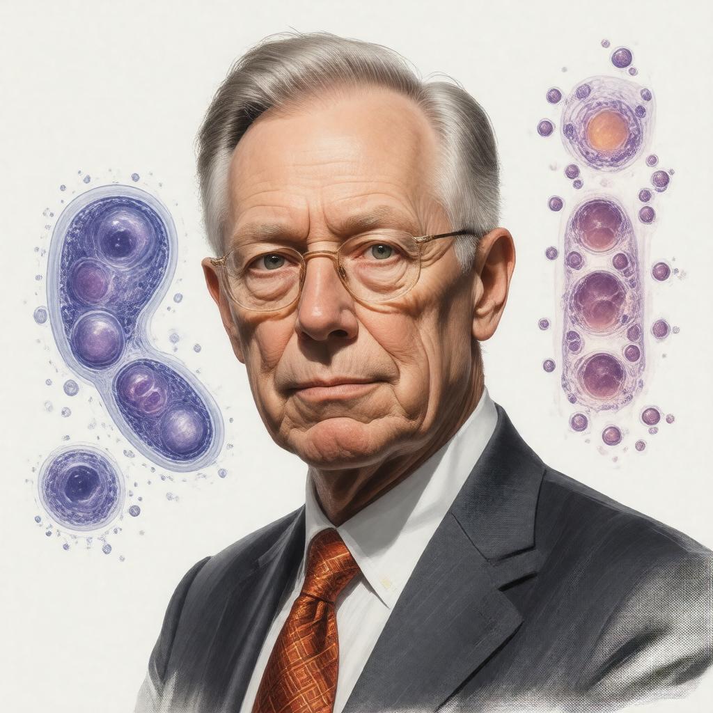 AI-created image of Martin John Evans