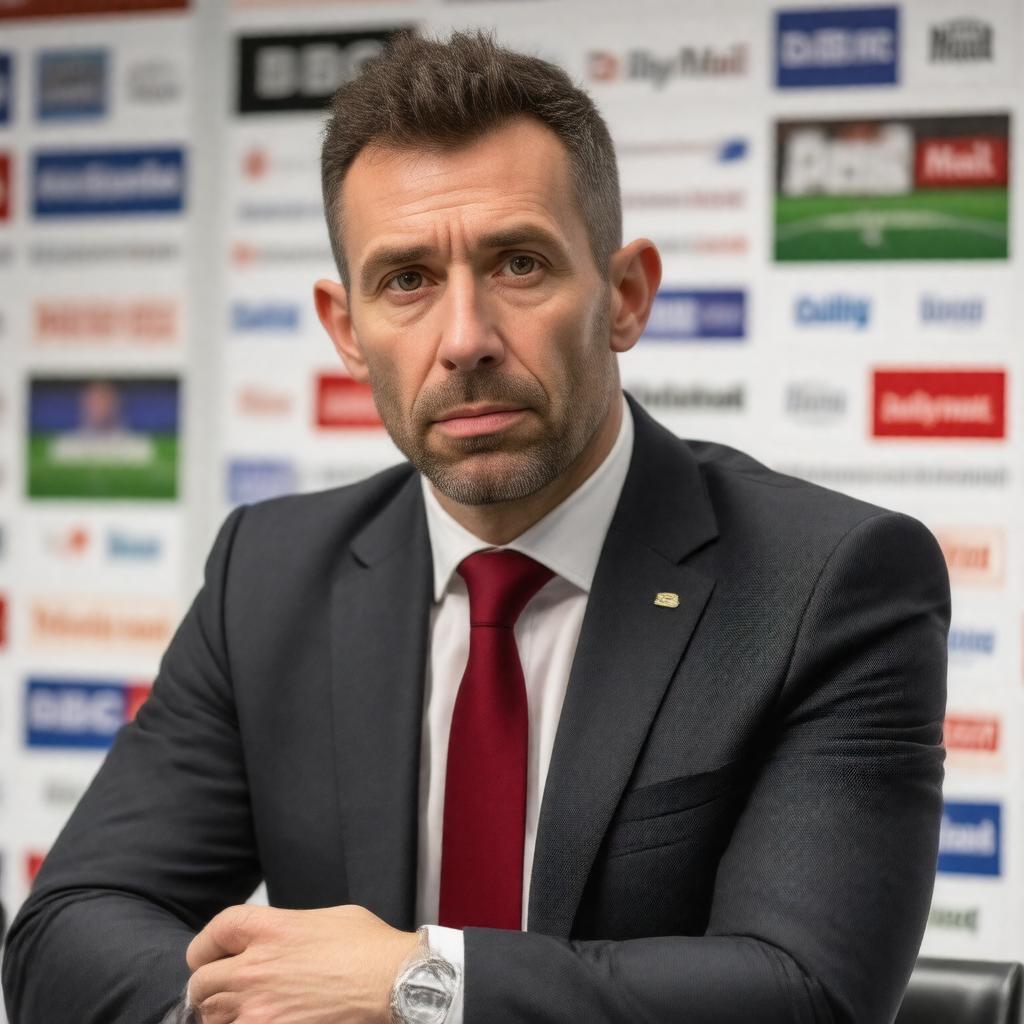 Click to view larger image AI-created image of Martin Keown