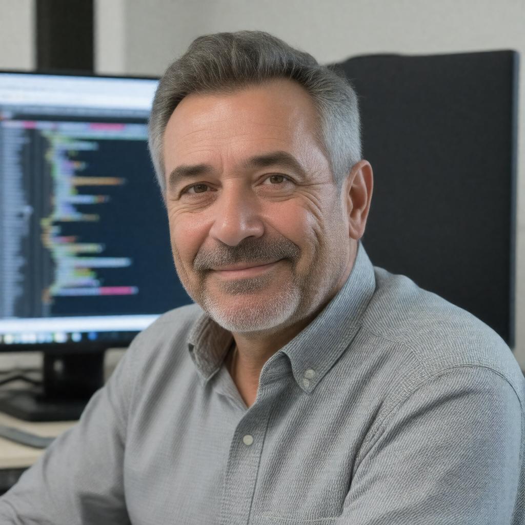 Click to view larger image AI-created image of Martin Langhoff