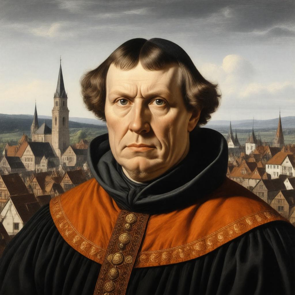 AI-created image of Martin Luther