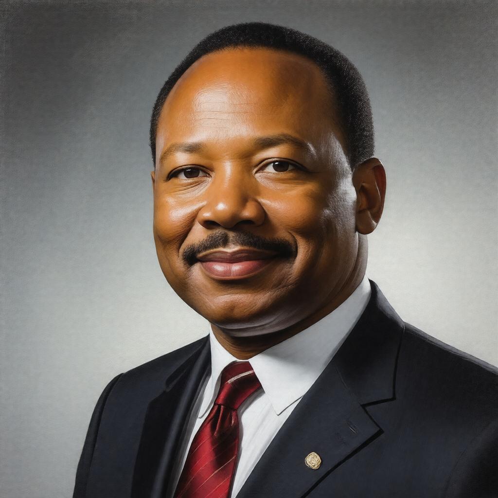 AI-created image of Martin Luther King III