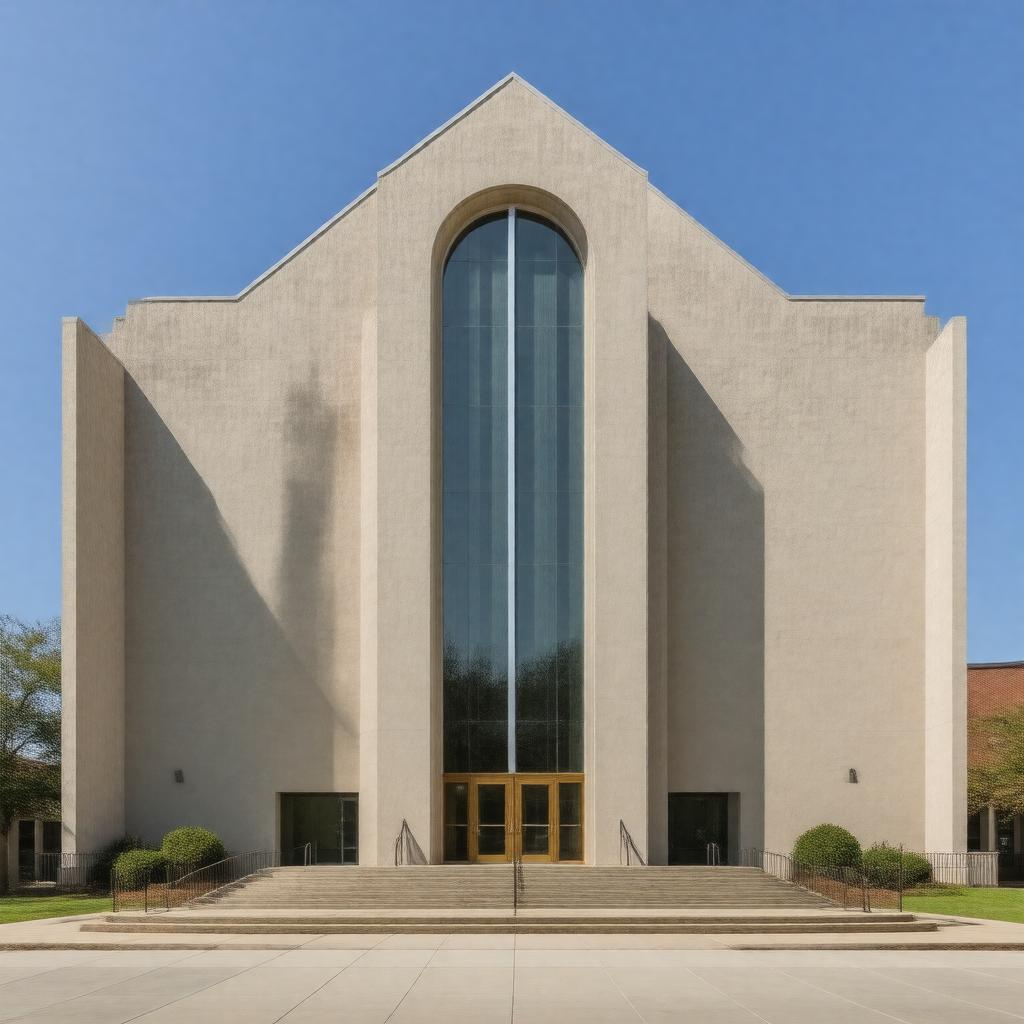 AI-created image of Martin Luther King Jr. International Chapel
