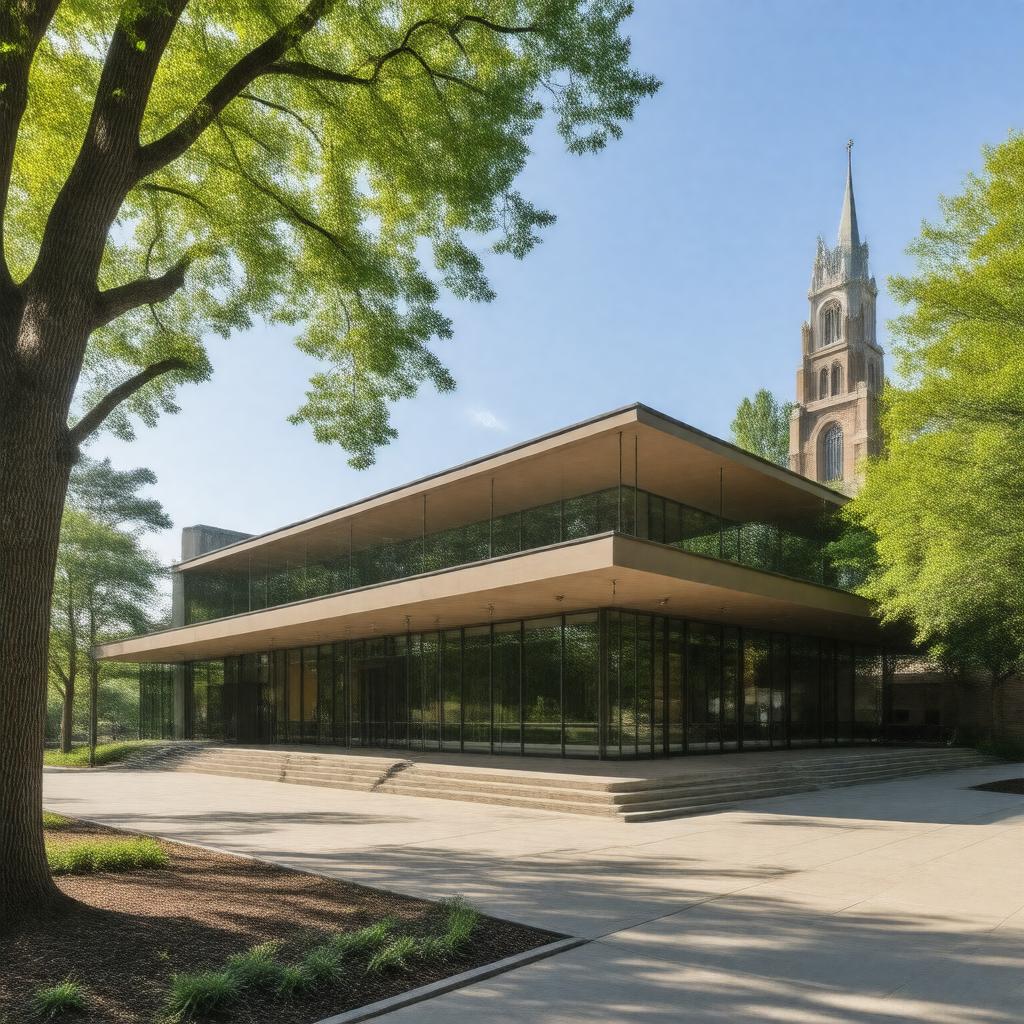 AI-created image of Martin Luther King Jr. National Historical Park Visitor Center