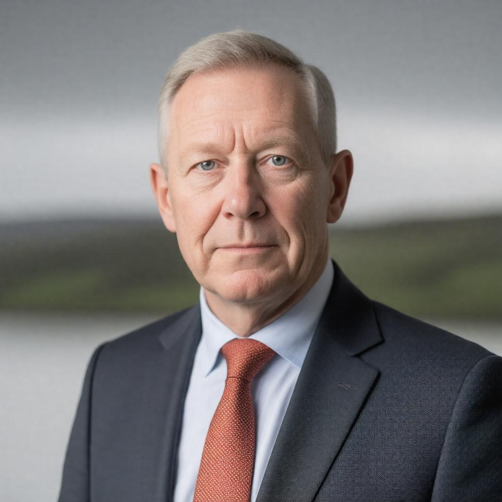 AI-created image of Martin McAleese