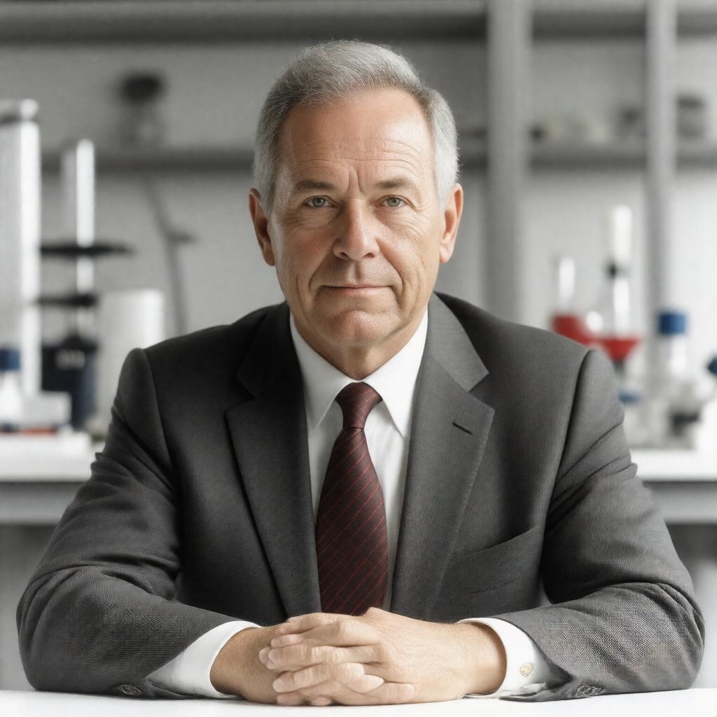 AI-created image of Martin Rodbell