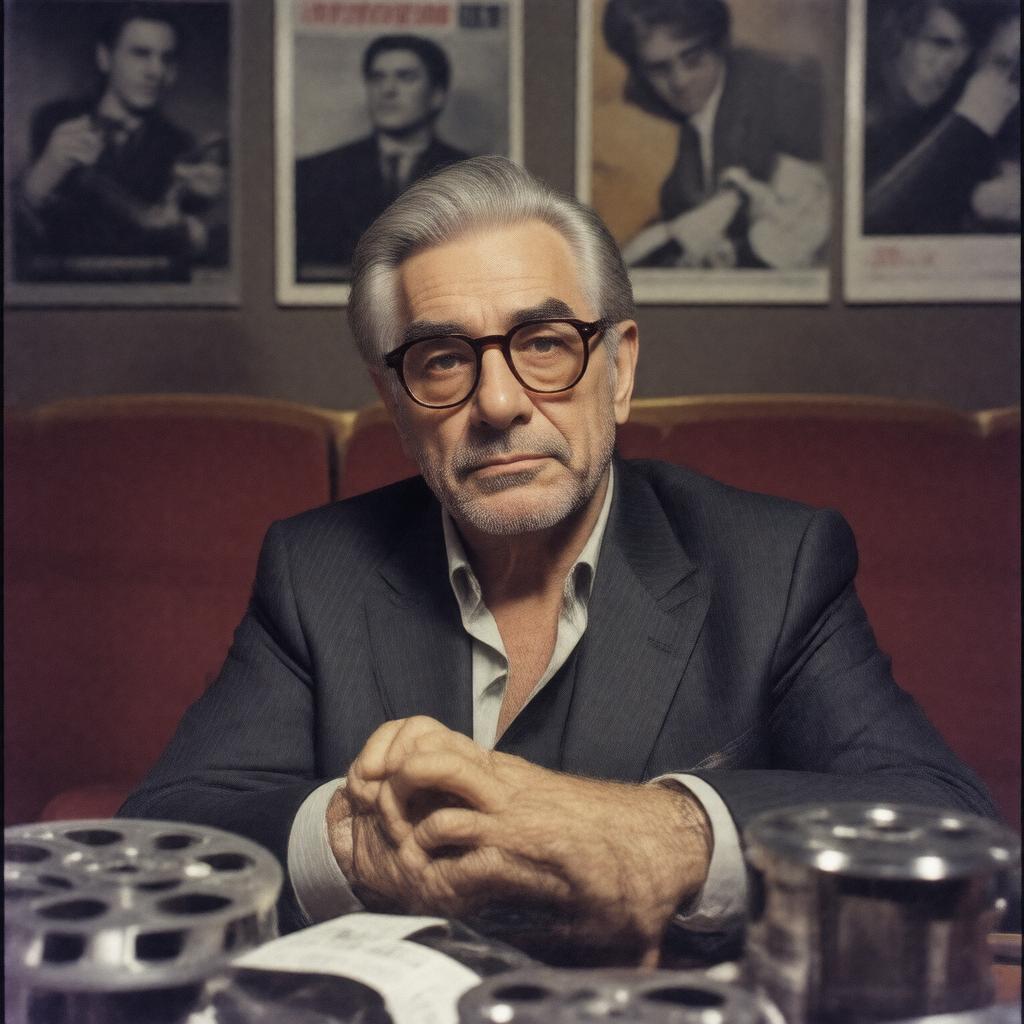 AI-created image of Martin Scorsese