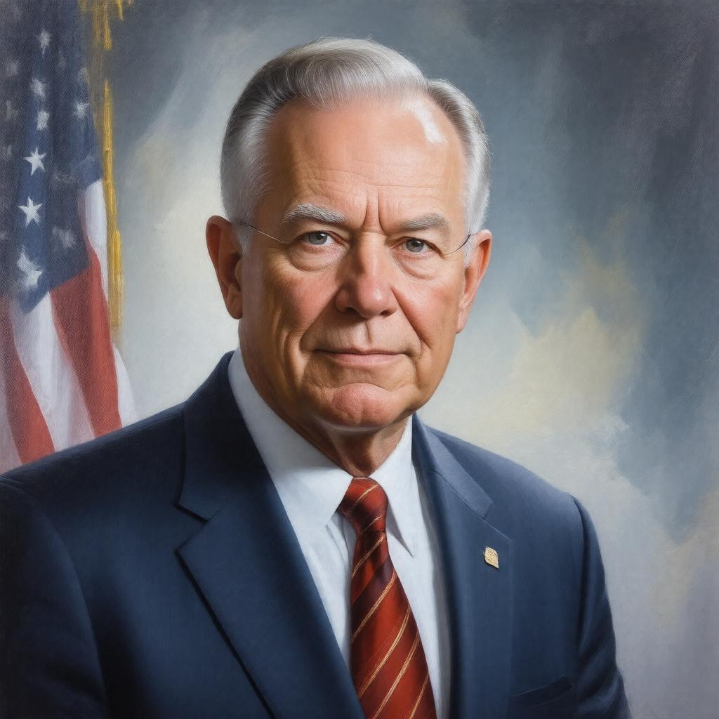 Click to view larger image AI-created image of Martin Thomas Meehan