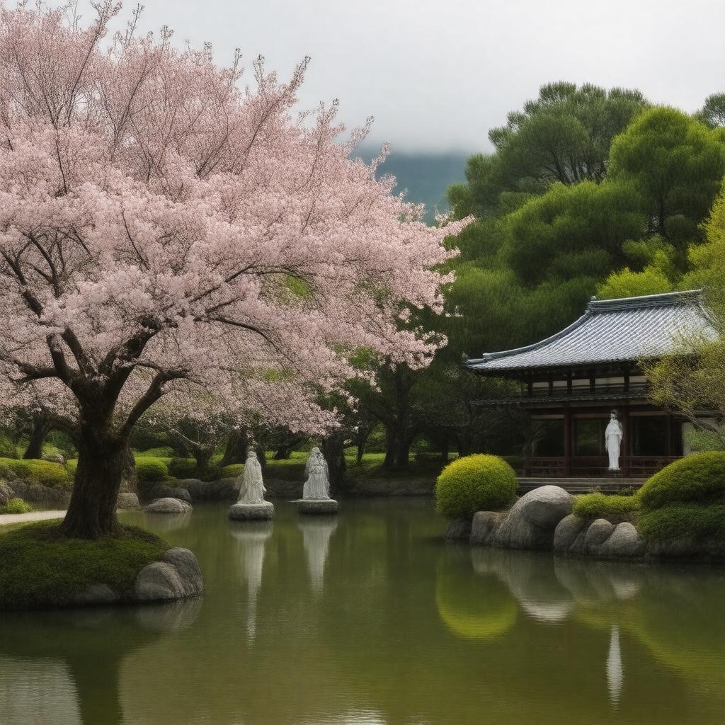 AI-created image of Maruyama Park