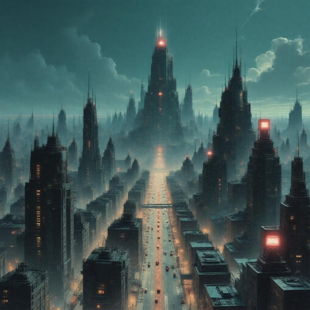 AI-created image of Marvel 2099