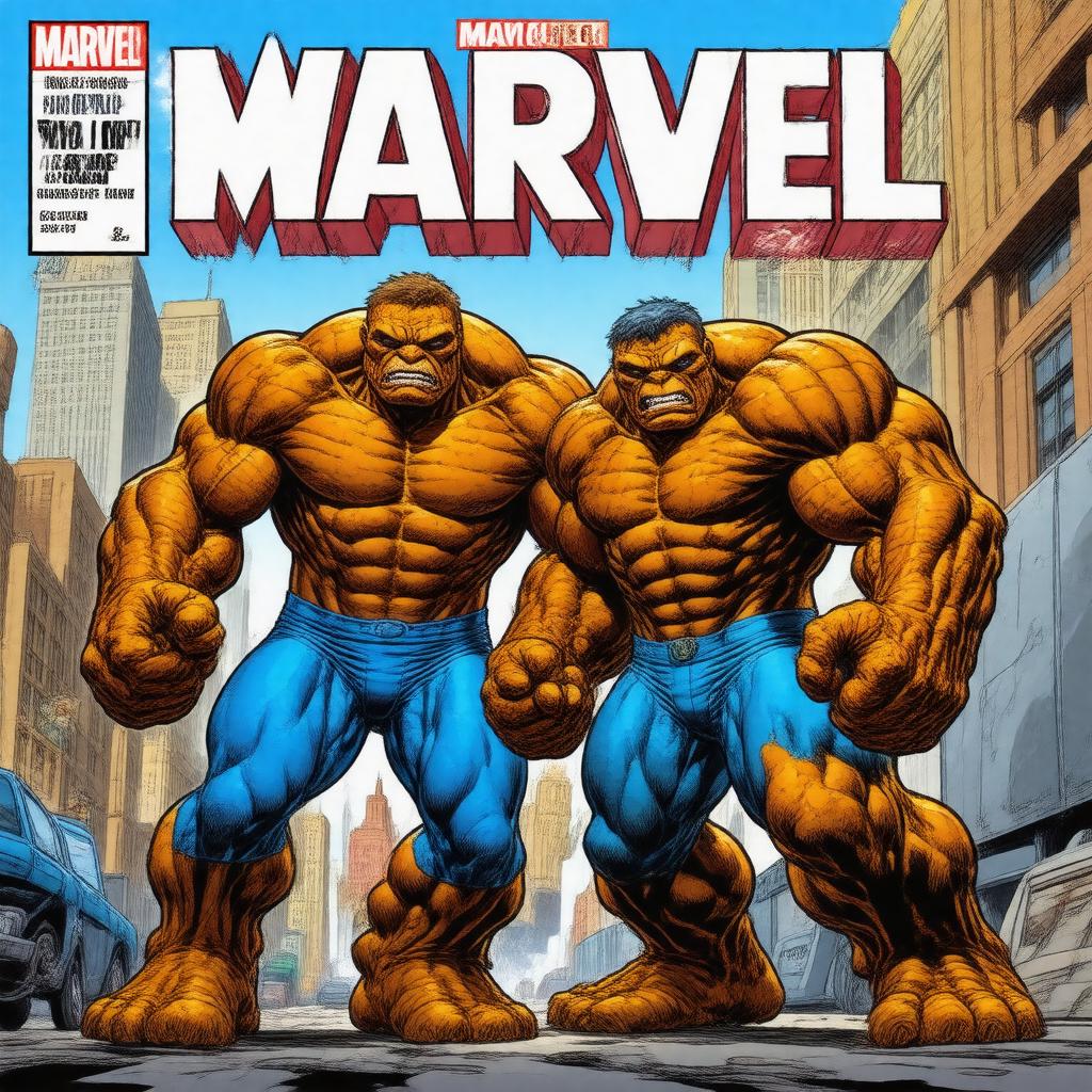 AI-created image of Marvel Two-in-One